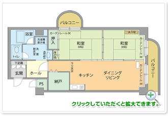 芸術の森シルトピア 住居詳細　間取り図
